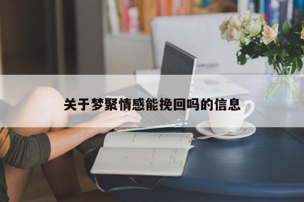 关于梦聚情感能挽回吗的信息