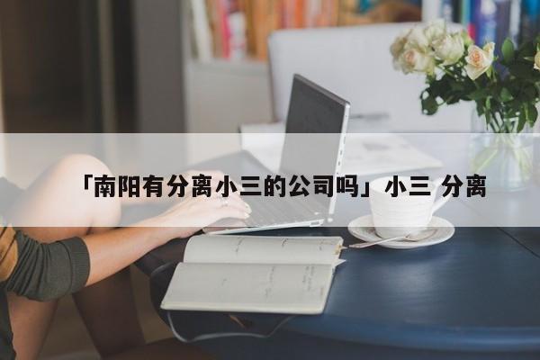 「南阳有分离小三的公司吗」小三 分离