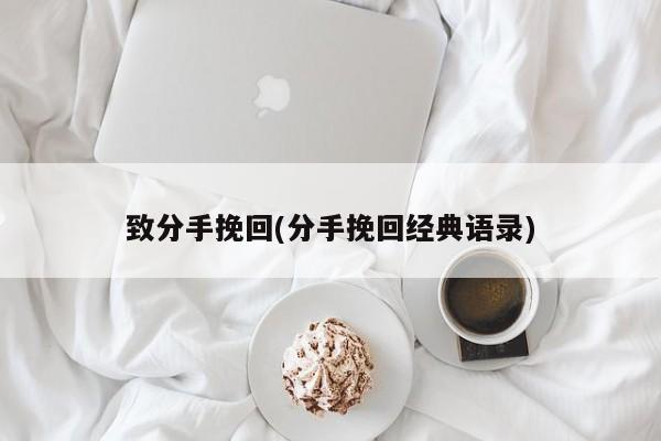 致分手挽回(分手挽回经典语录)