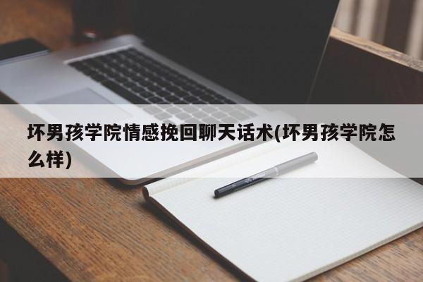 坏男孩学院情感挽回聊天话术(坏男孩学院怎么样)