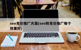 seo竞价推广方案(seo和竞价推广哪个效果好)