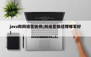 java和网络营销师(网络营销经理哪家好)