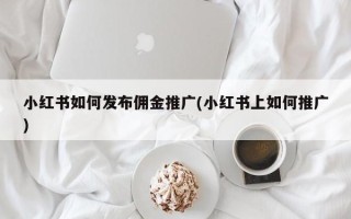 小红书如何发布佣金推广(小红书上如何推广)