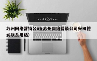 苏州网络营销公司(苏州网络营销公司兴田德润联系电话)