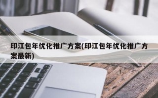 印江包年优化推广方案(印江包年优化推广方案最新)