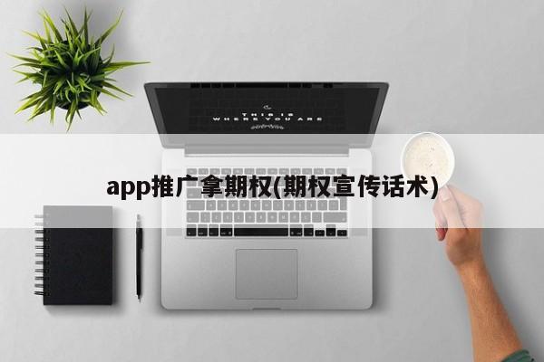 app推广拿期权(期权宣传话术)